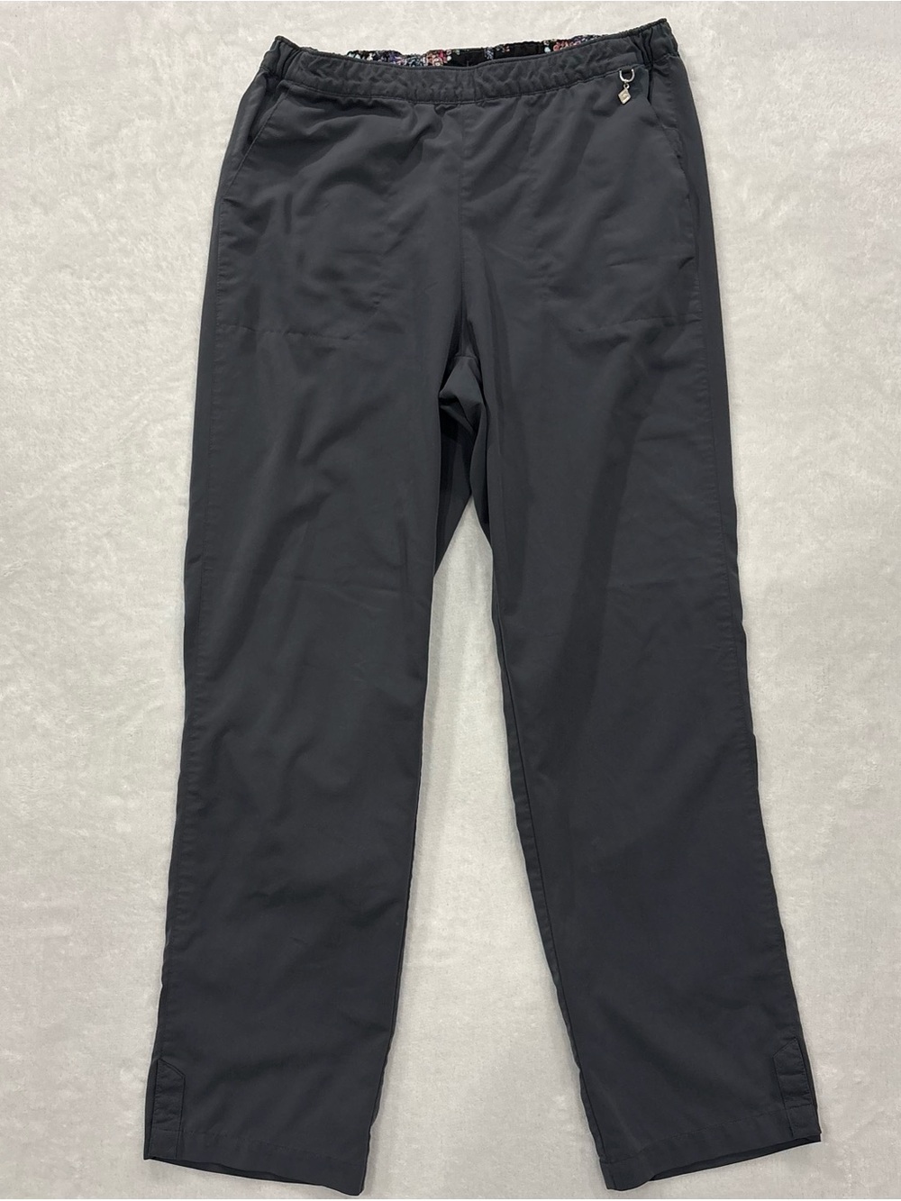 Vera Bradley VB Grey Nursing Scrub Pants Women’s Size L